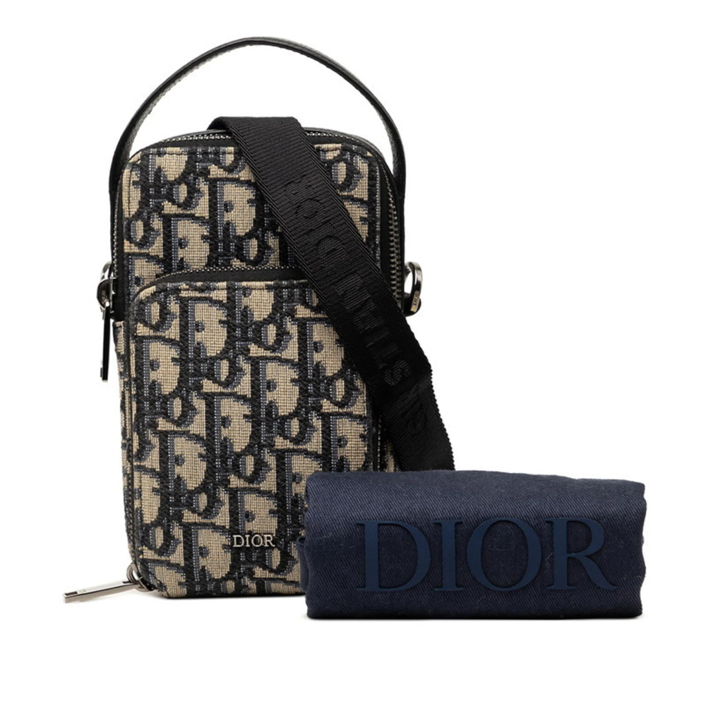 CHRISTIAN DIOR Cream Leather Shoulder Bag - Picture 7 of 7
